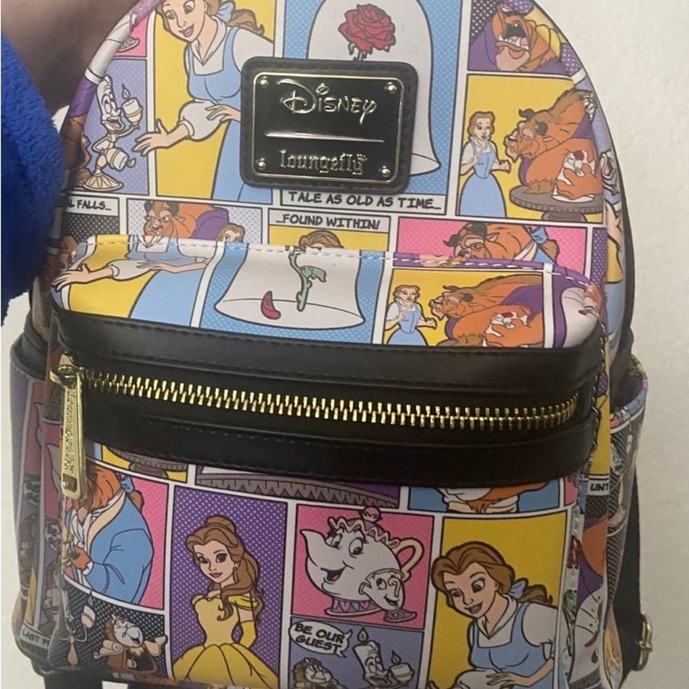 Disney Loungefly Beauty and the Beast Backpack